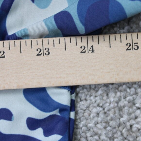 Tattoo Golf Polo Shirt Men XL Blue/Gray Camo Polyester Stretch S/S Pullover - Picture 11 of 13